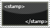 HTML stamp